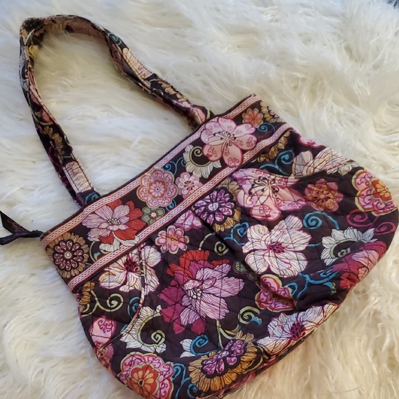 🔥Vera Bradley Multicolor Floral Shoulder Bag - Picture 1 of 8